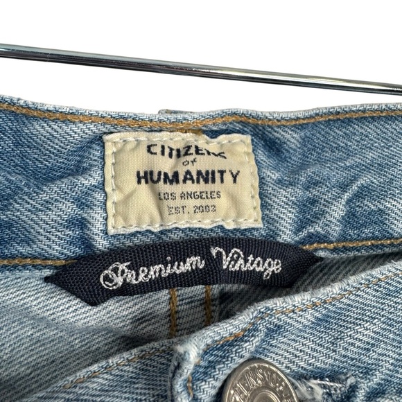 Citizens of humanity Serena High Waist Wide Leg Culotte Jeans High Dive Crop 27 - Picture 4 of 11